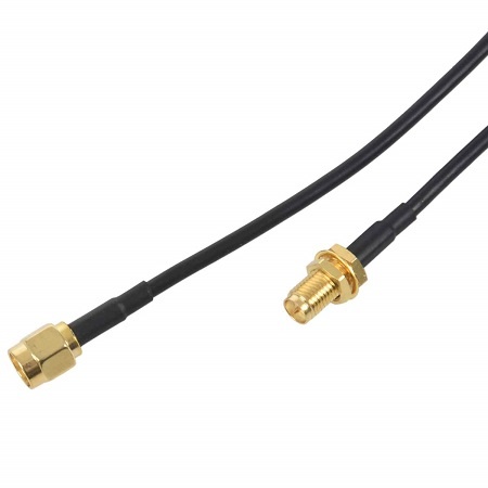 WSFS Hot WIFI Antenna Extension Cable SMA Male to SMA Female RF Connector Adapter RG174 2M.jpg q50